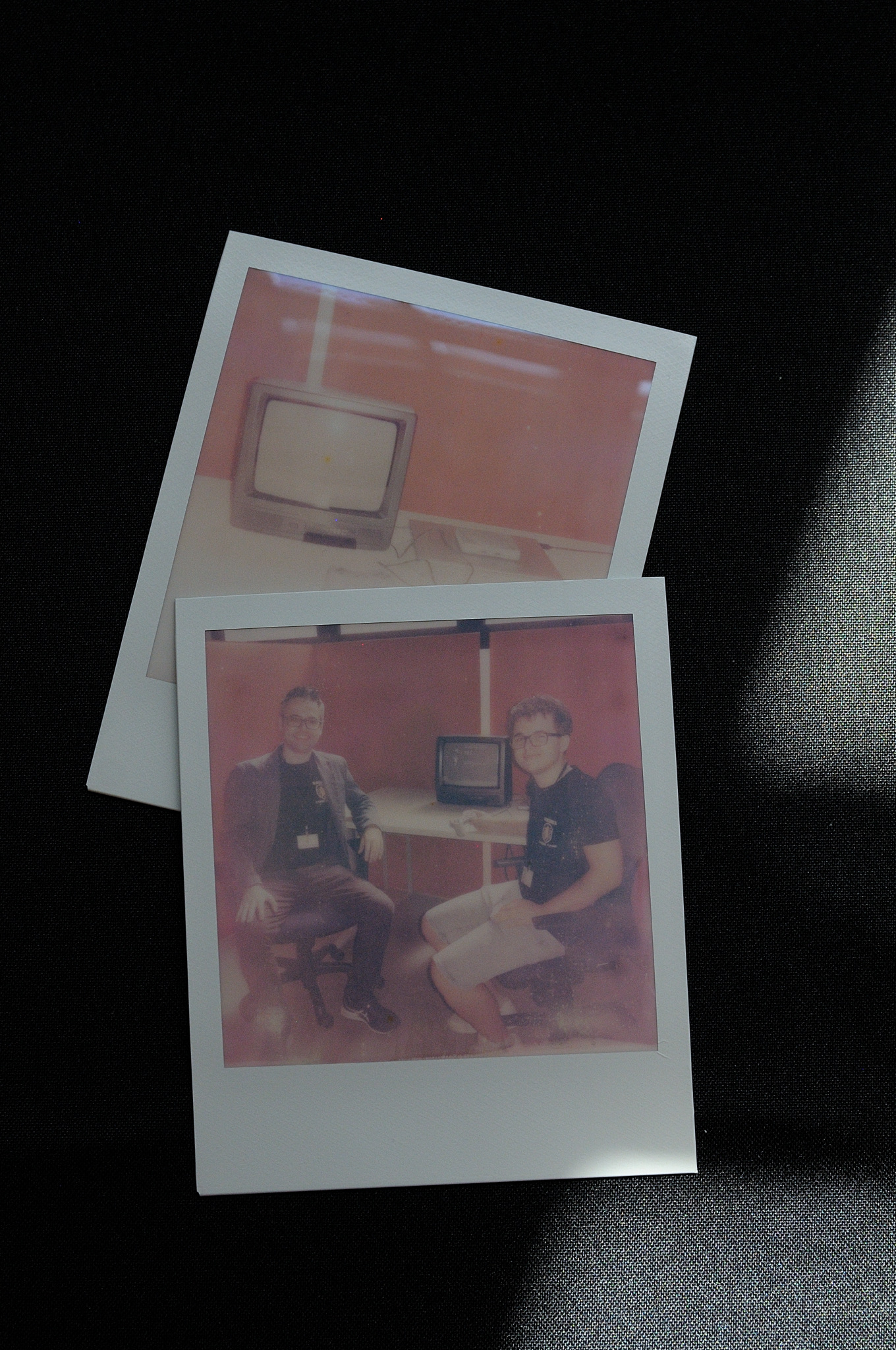 Fotografie istantanee dalla postazione speedrun retro